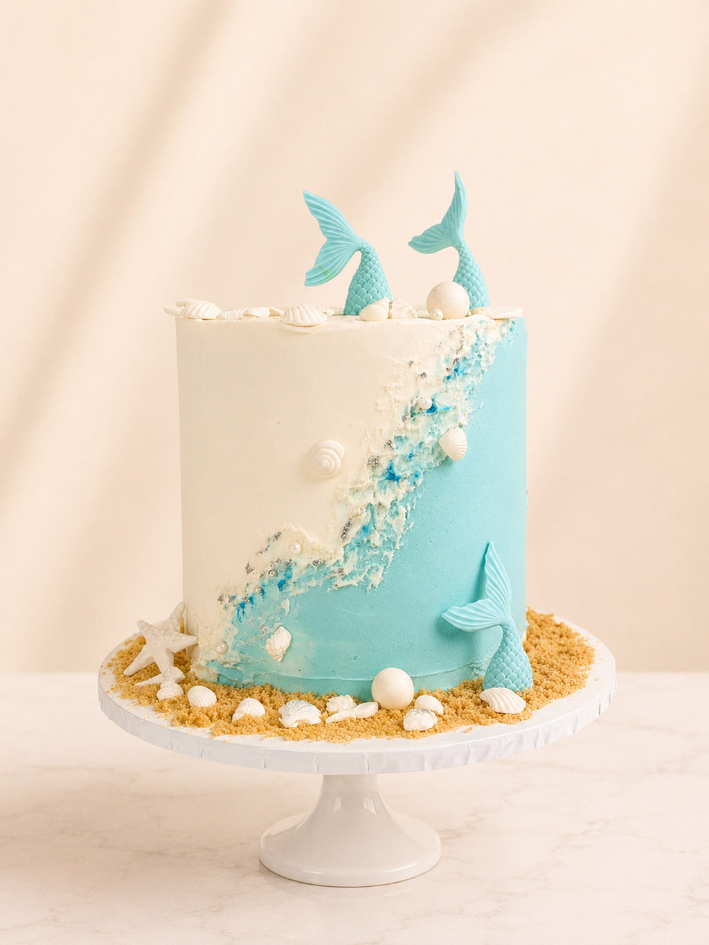 Ocean-Inspired Birthday Cakes