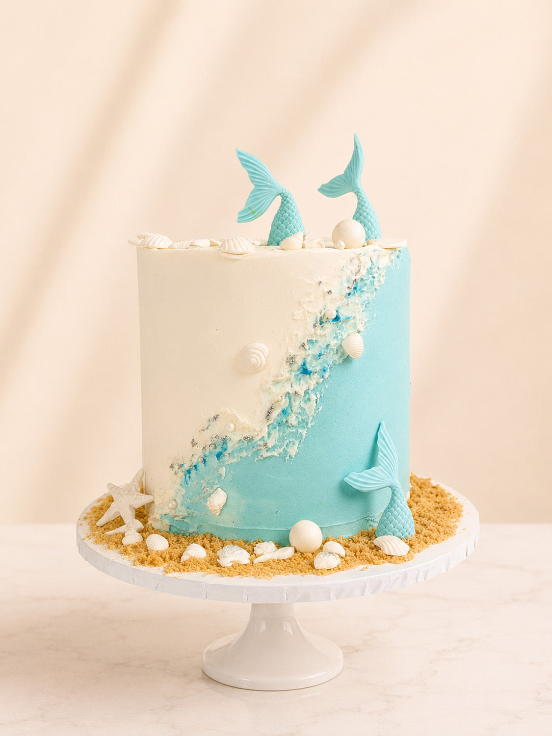 Ocean-Inspired Birthday Cakes