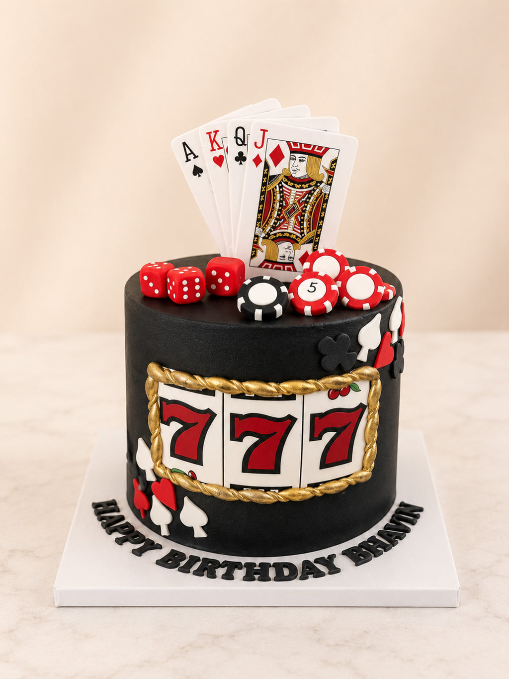 Costume Birthday Cake Design