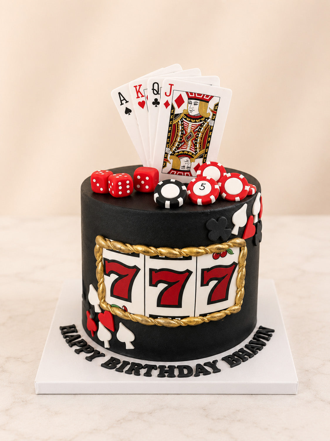 Costume Birthday Cake Design
