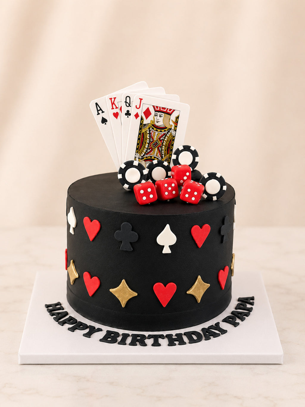 Costume Birthday Cake Design