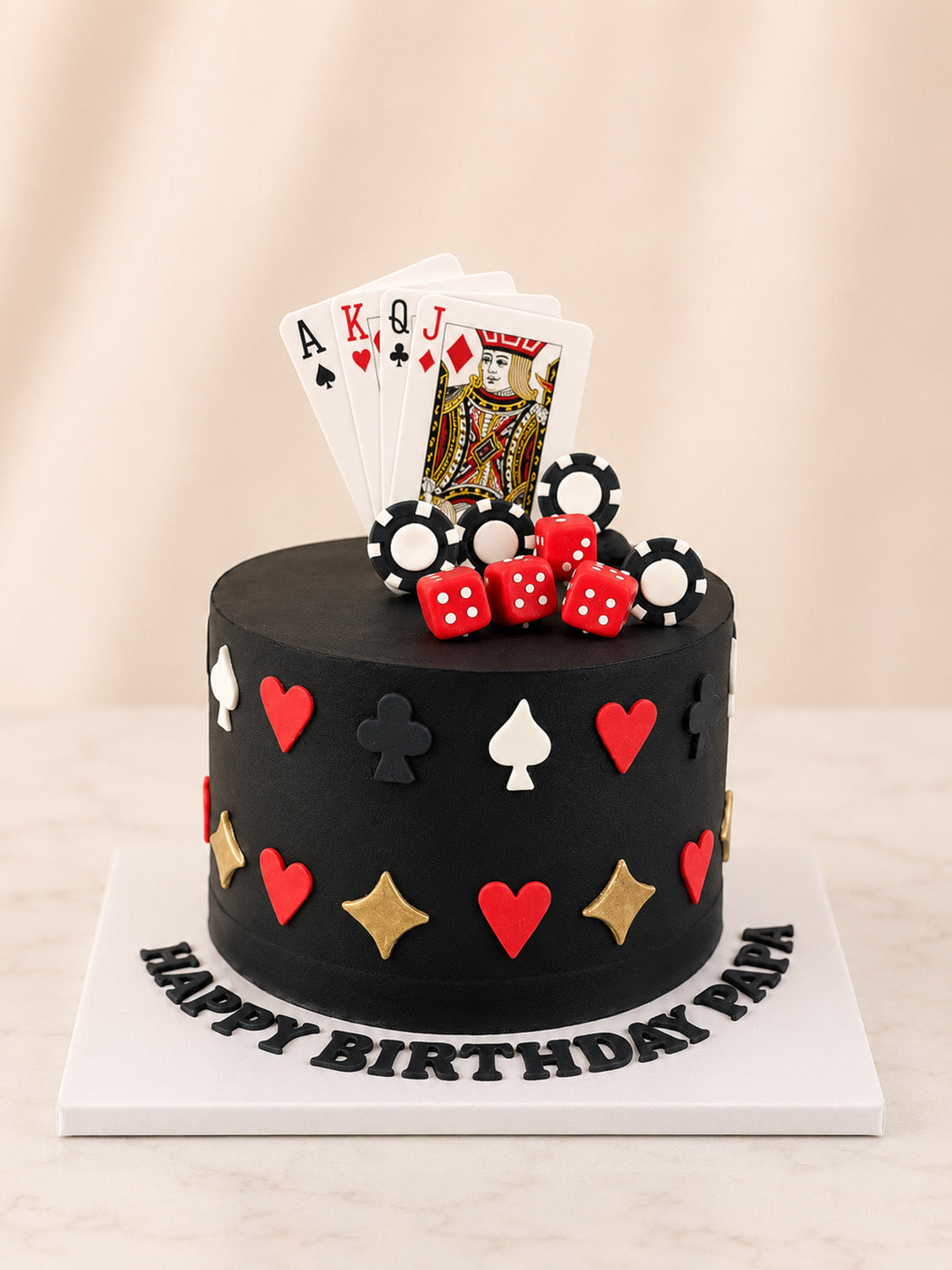 Costume Birthday Cake Design