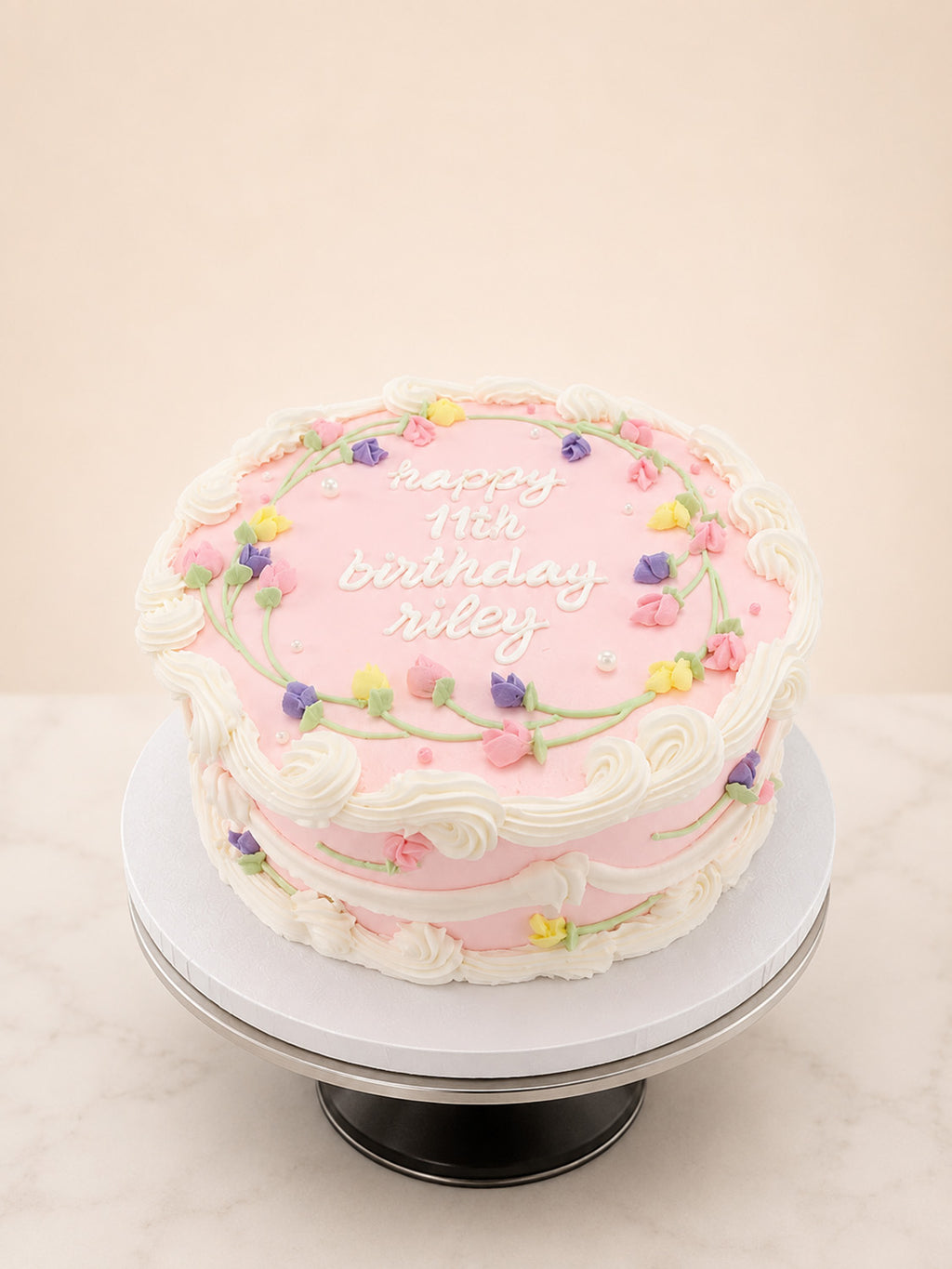 Vintage Birthday Cakes