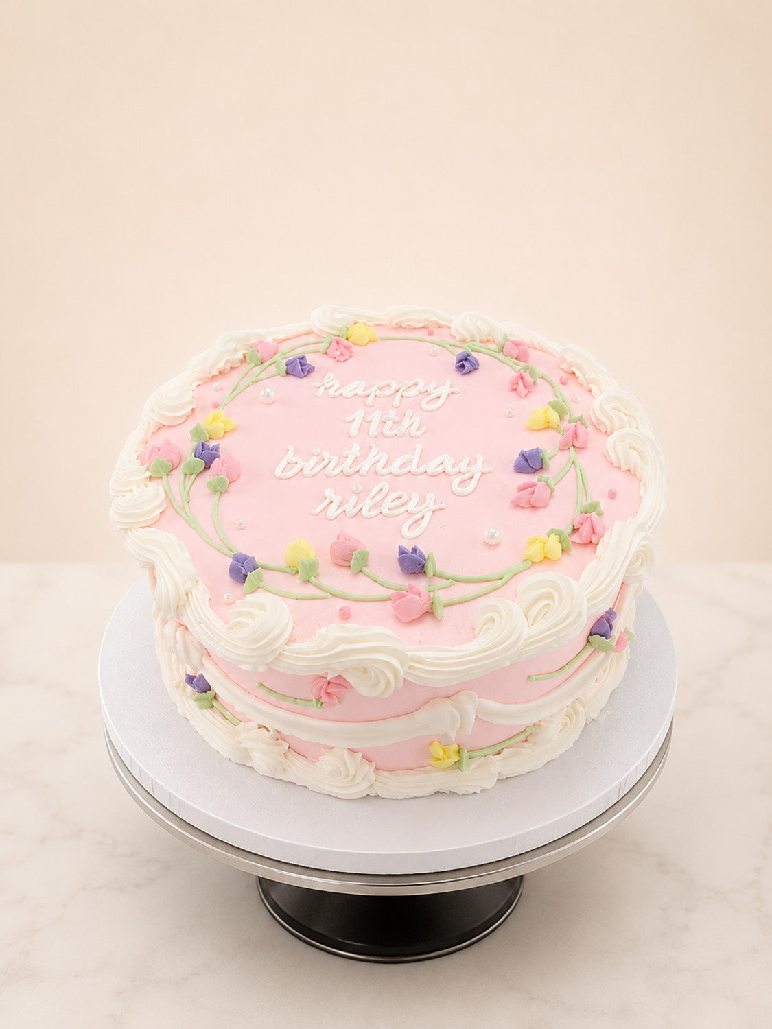 Vintage Birthday Cakes