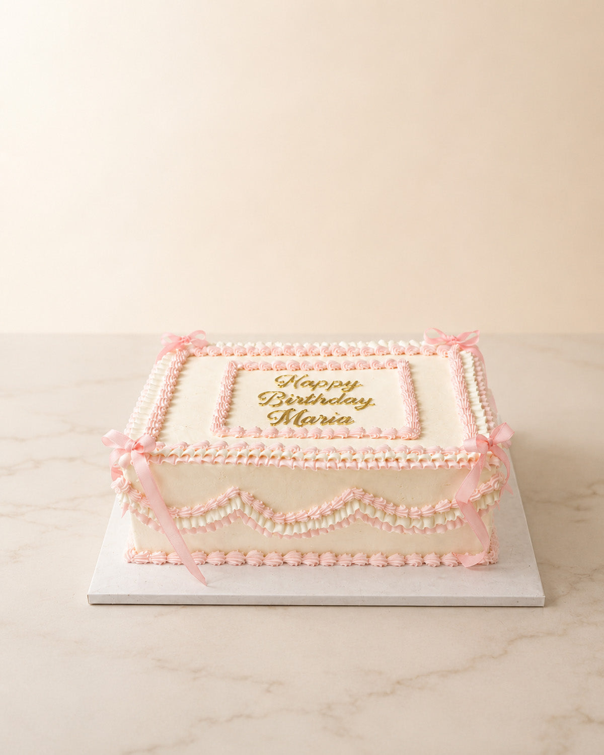 Romantic Rose Birthday Cakes