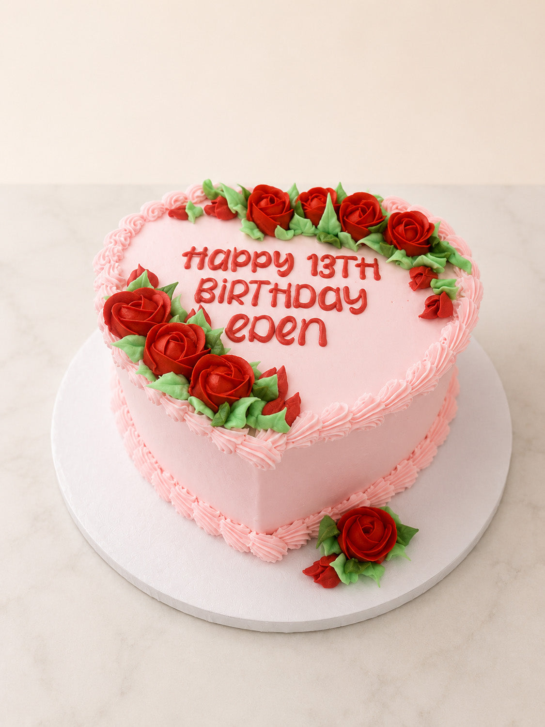Romantic Rose Birthday Cakes