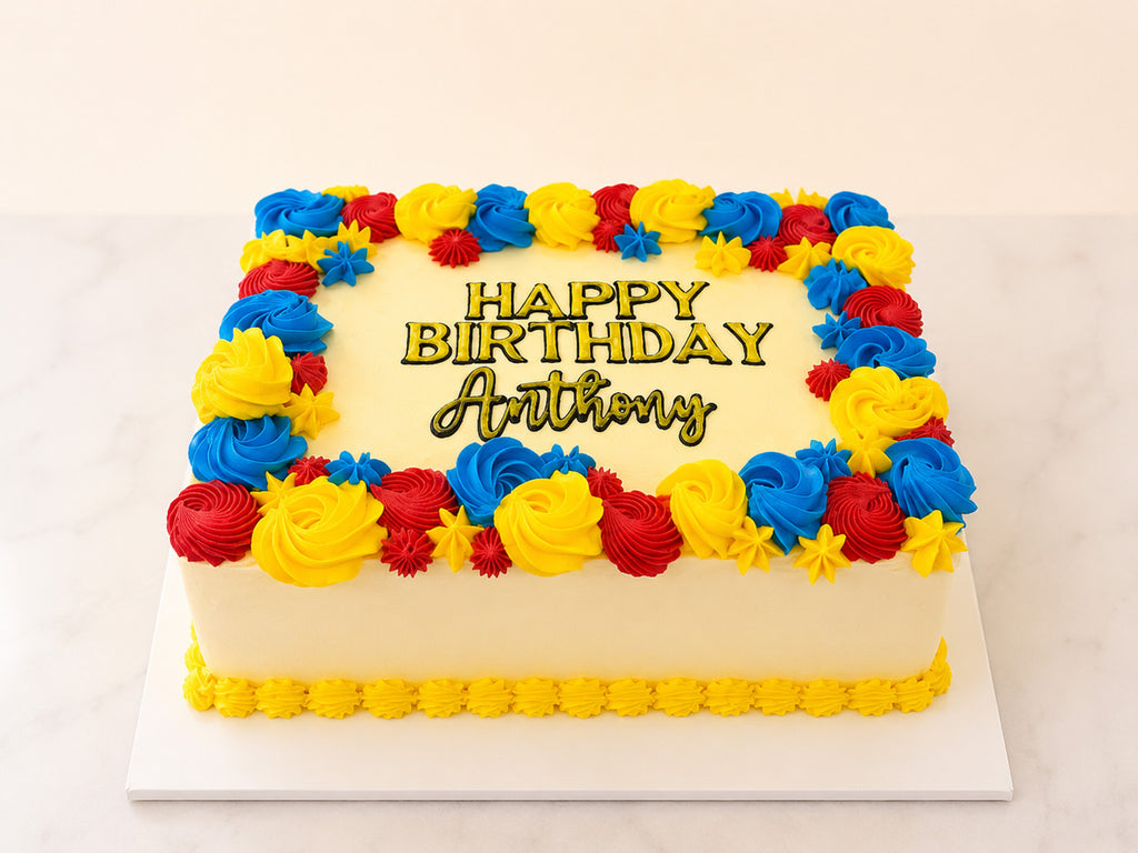 Romantic Rose Birthday Cakes